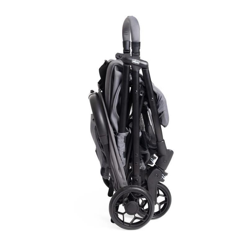 Poussette urbaine Chicco Urbino, 4 roues, Gris