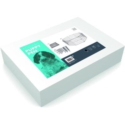 Enclos métal pour animaux - S - Noir