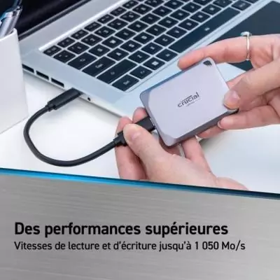 Disque Dur Externe Portable Ultra-rapide - 2 To - USB 3.0