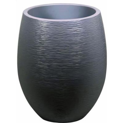 Jardinière Graphit Ø50cm - 53L - Gris anthracite