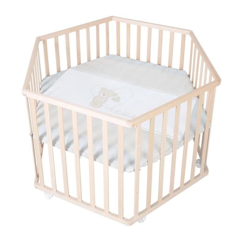 Parc Bébé Hexagonal Roba - Liebhabear - Réglable en Hauteur