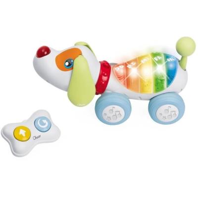 Jouet à tirer Chicco Chien Dog Ré Mi Blanc 18 mois - Intérieur