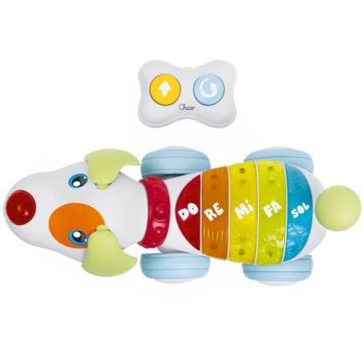 Jouet à tirer Chicco Chien Dog Ré Mi Blanc 18 mois - Intérieur