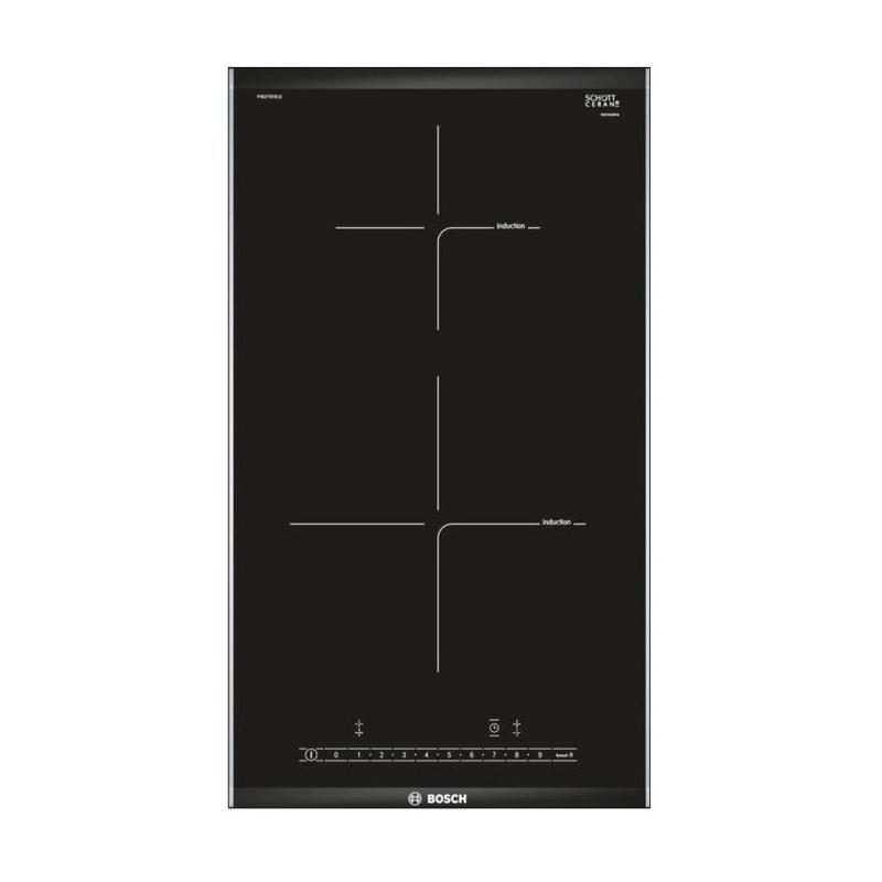 Table de cuisson vitrocéramique Bosch PIB375FB1E - Puissance et sécurité