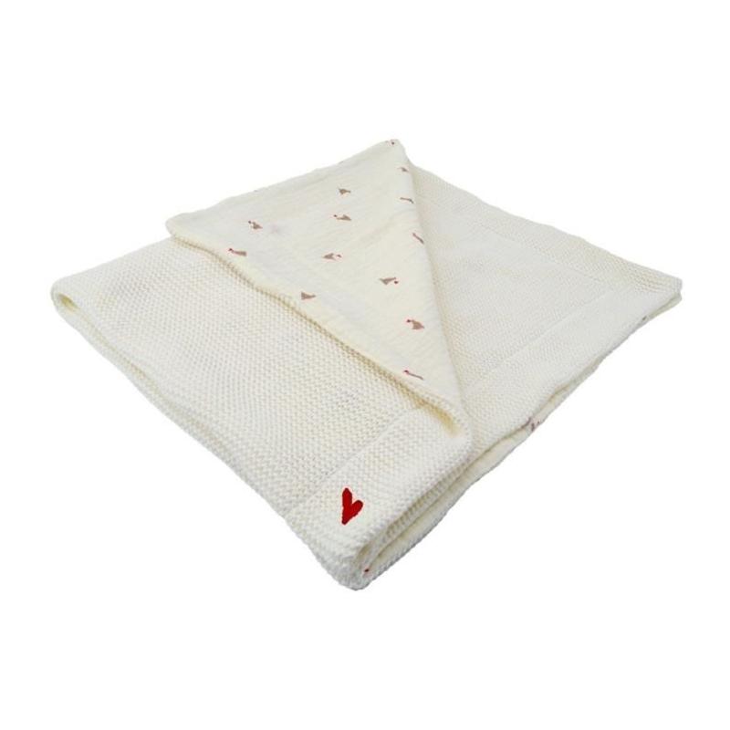 Couverture double face - DOMIVA - Maternity Love - 75 x 100 cm