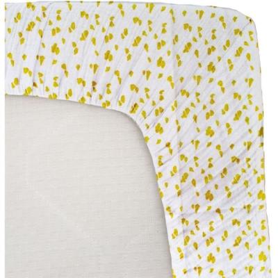 Drap housse jersey DOMIVA Savane 60x120 cm en coton extensible
