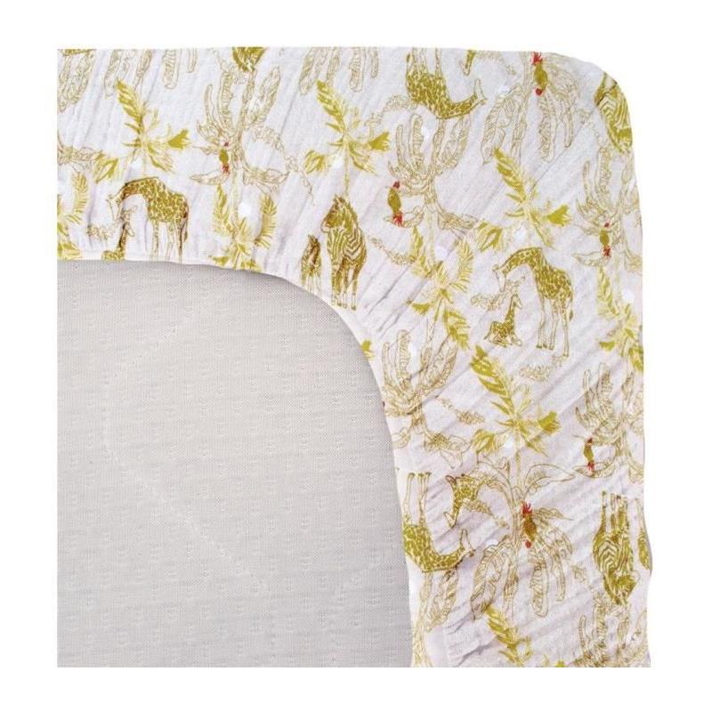 Drap housse jersey DOMIVA Honey Moon 60x120 cm - Coton extensible