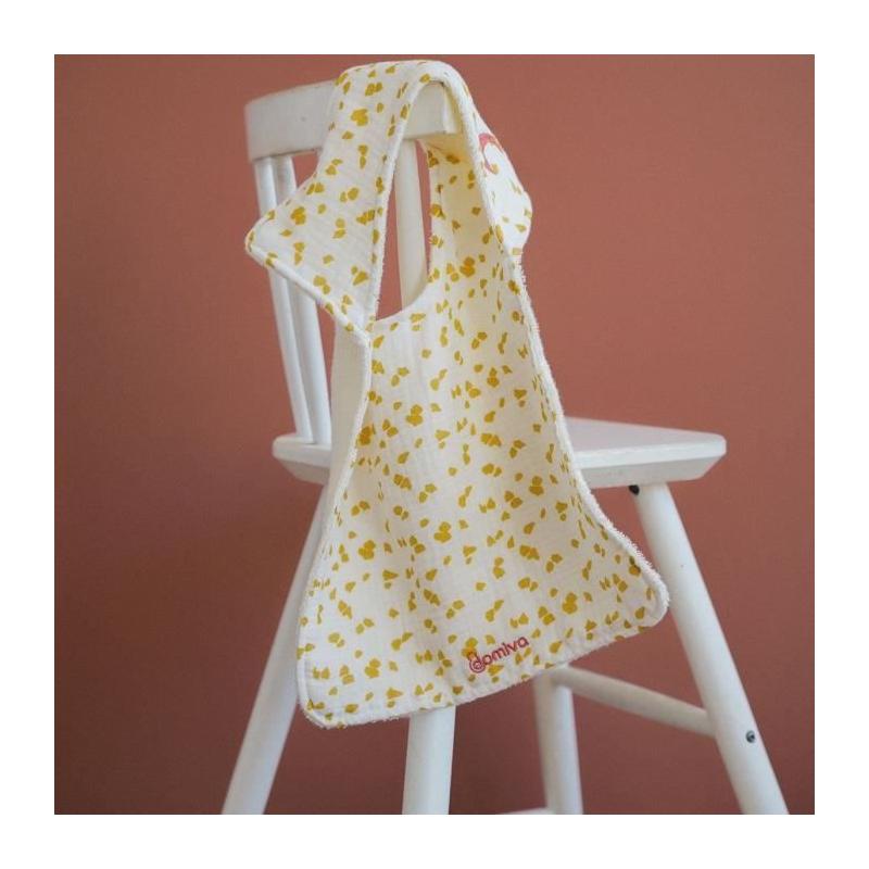 Lot de 2 bavoirs DOMIVA Savane en coton doux - Pratiques et mignons