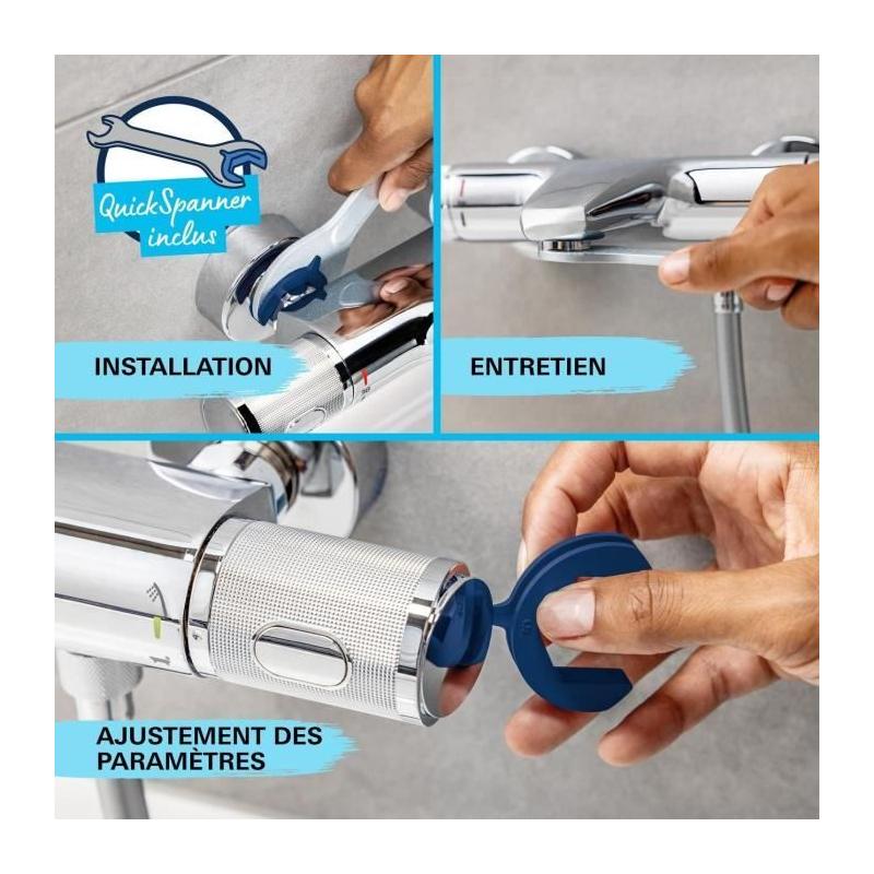 Colonne de douche GROHE Vitalio Comfort 250 - Economie d'eau