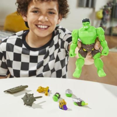 Figurine MixMashers Hulk Deluxe 12 cm - Personnalisable avec accessoires!