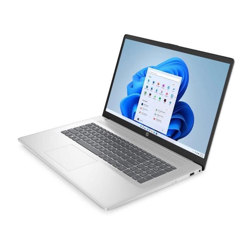 PC Portable HP 17-cn0027nf: Windows 11, 17,3 HD+, Celeron N4120, 8Go RAM, 256Go SSD