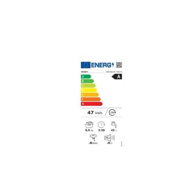 Lave-linge hublot Indesit MyTime 8 kg Blanc