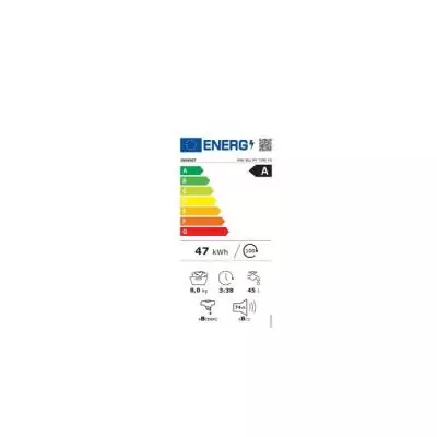 Lave-linge hublot Indesit MyTime 8 kg Blanc