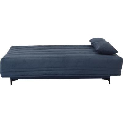 Banquette clic clac 3 places bleu - Style contemporain