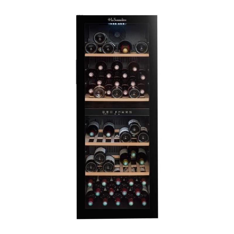 Cave à vin La Sommelière SLS90DZ - 91 bouteilles - Design élégant