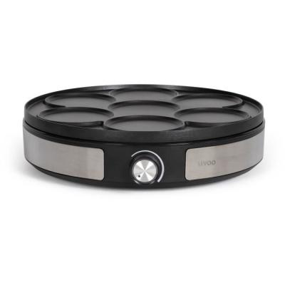 Crêpière réversible 1500W - Livoo DOP247 - Plaque Ø33 ou 7 x Ø10 cm