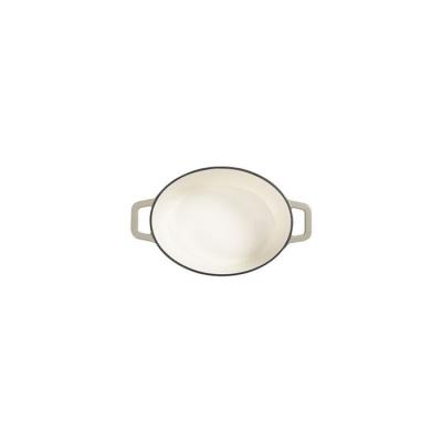 Cocotte ovale Livoo MEP129G - Gris: Cuisinez avec style!