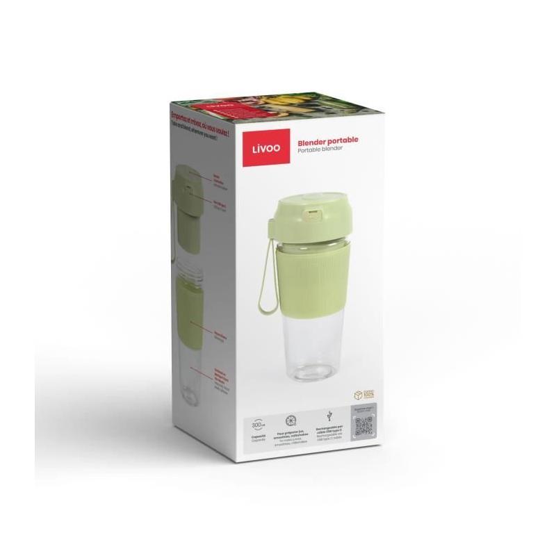 Mélangez en toute liberté avec le blender portable LIVOO - DOP248M