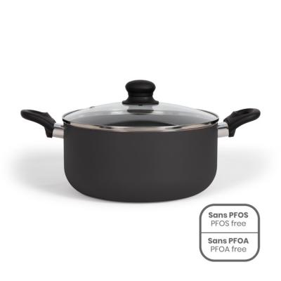 Faitout 24 cm Noir Livoo MEP150N - Préparez de délicieuses recettes