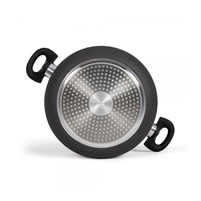 Faitout 24 cm Noir Livoo MEP150N - Préparez de délicieuses recettes