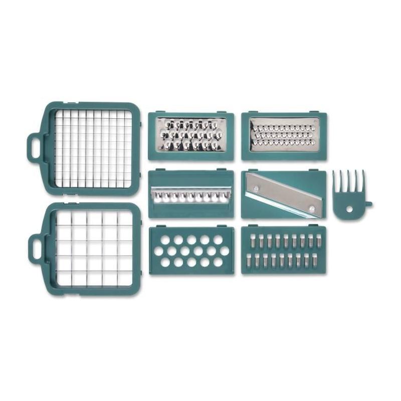 Mandoline multifonction LIVOO avec 8 lames en acier inoxydable