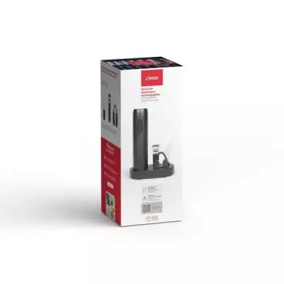 Tire-bouchon électrique rechargeable LIVOO - 5 accessoires - Facilité par pression