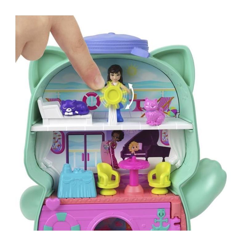 Polly Pocket Coffret Chaton Marin - Jouet De Voyage amusant !