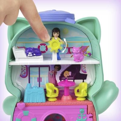 Polly Pocket Coffret Chaton Marin - Jouet De Voyage amusant !