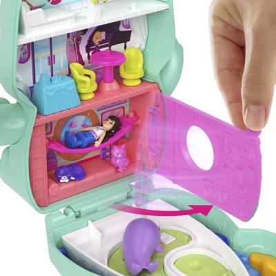 Polly Pocket Coffret Chaton Marin - Jouet De Voyage amusant !