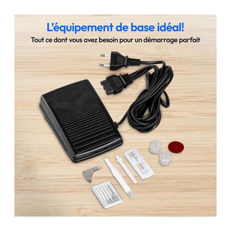 Machine à Coudre MEDION SM 70 Rose - 12 Points - LED