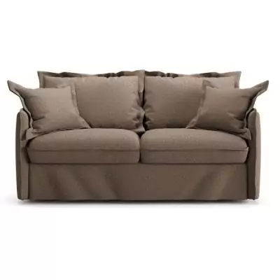 Canapé convertible express 3 places MYKONOS - Tissu Como 5 Antelope