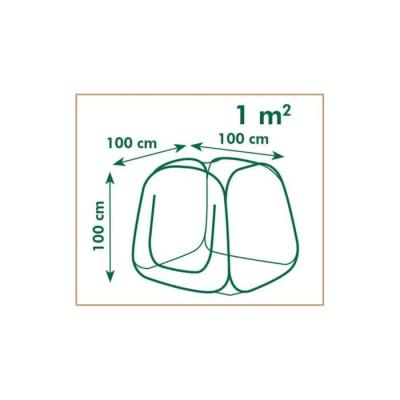 Serre de jardin Pop-Up NATURE 100x100x100 cm PE transparent ?