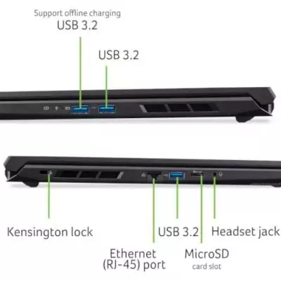 PC Portable Gamer ACER Nitro V17 - RTX 4050, Ryzen AI 5, 16Go RAM