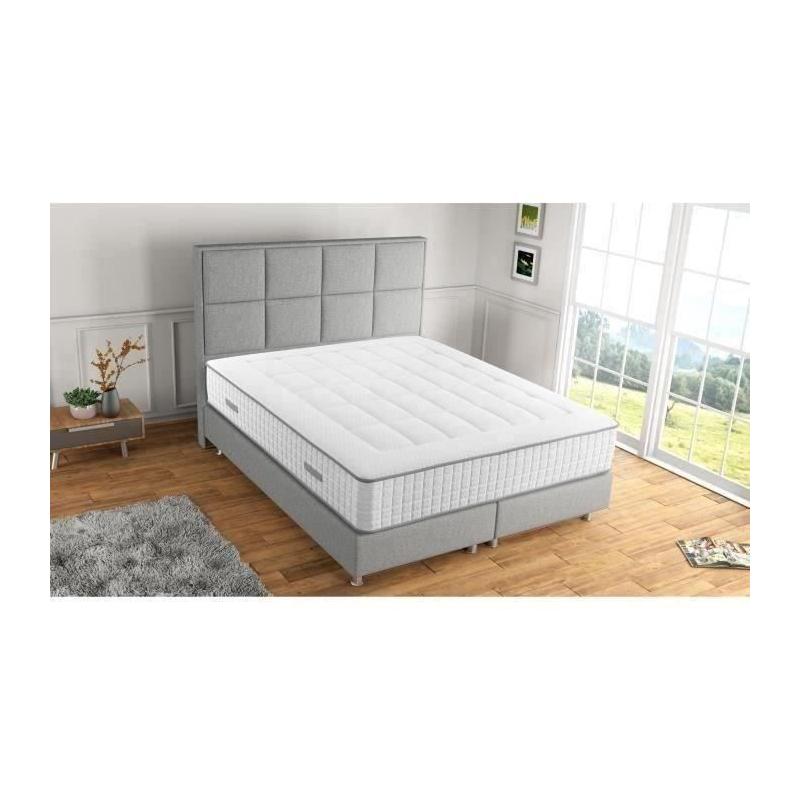 Matelas 160x200 cm - Ressorts ensachés 7 zones