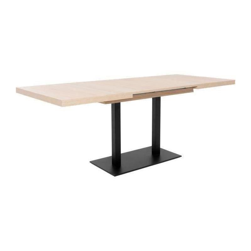 Table extensible ORLANDO - Style industriel chene sonoma