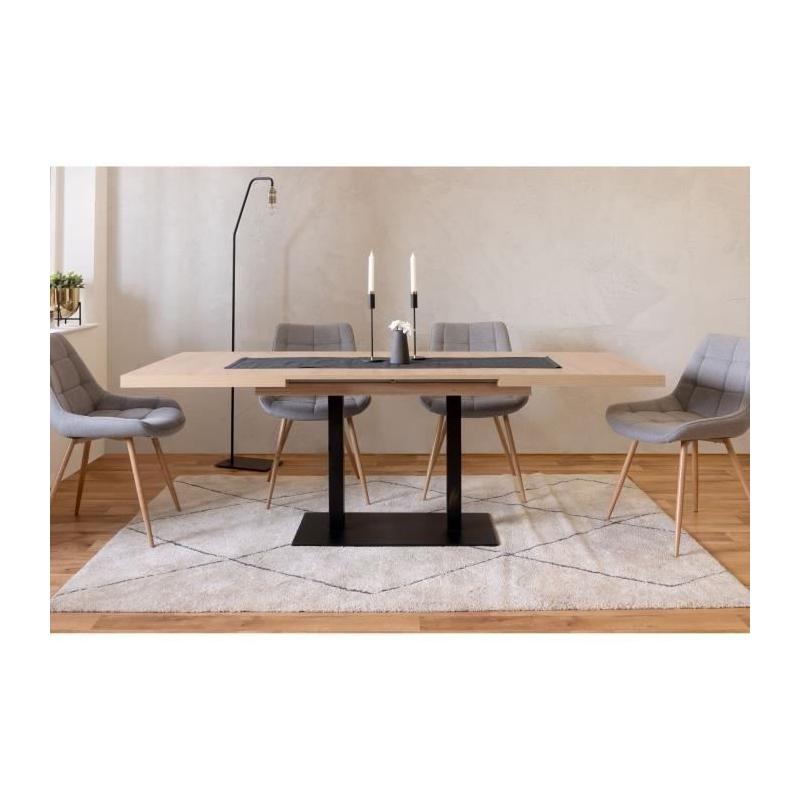 Table extensible ORLANDO - Style industriel chene sonoma