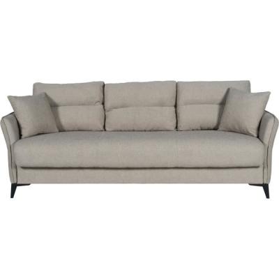 Canapé convertible 3 places OTTOWA beige - Pratique et confortable