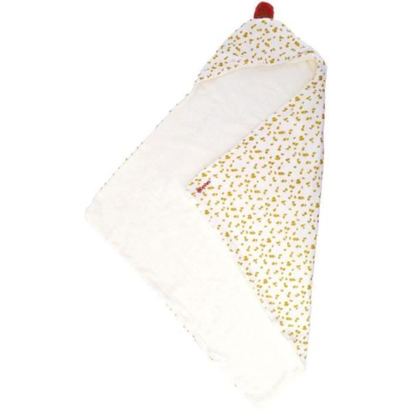 Sortie de bain Safari Jaune 75x75 cm