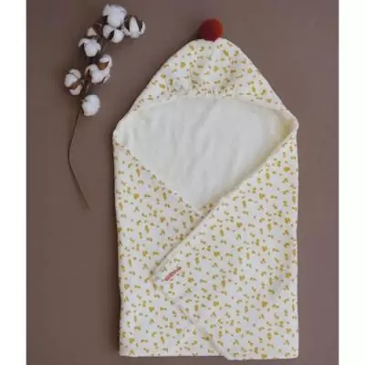 Sortie de bain DOMIVA Honey Moon - Douceur et absorption - Capuche intégrée