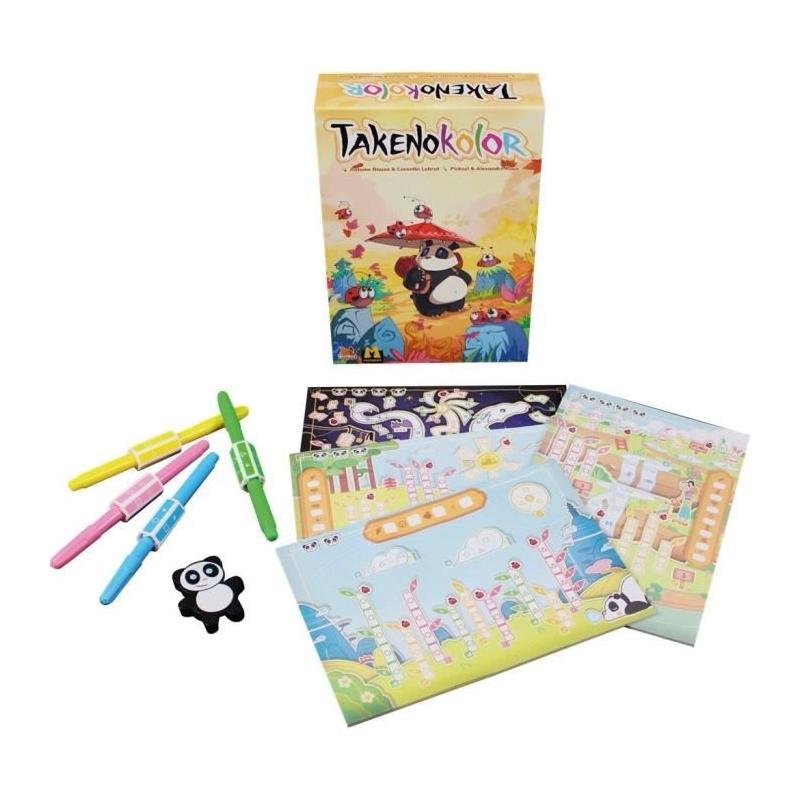 Donnez de la couleur à votre partie avec Takenokolor!