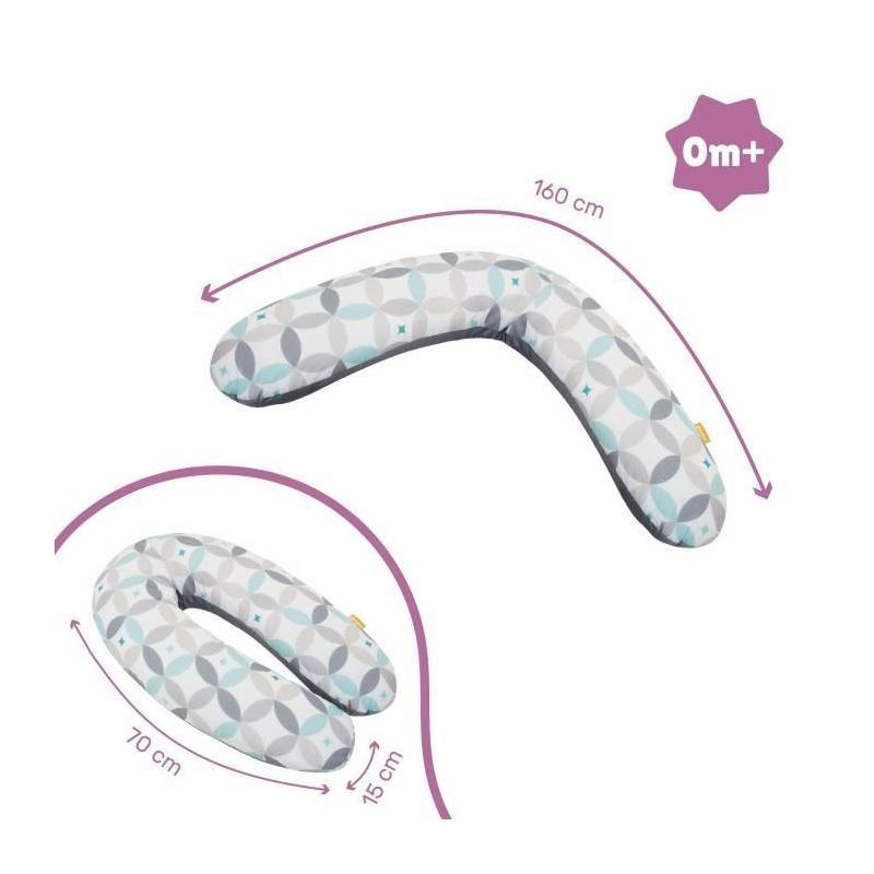 Coussin de maternité évolutif 2 en 1 - Graphique
