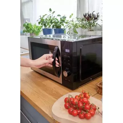 Candy CMCA29EDLB ST Acier inoxydable Micro-onde combiné Comptoir 29 L 1000 W