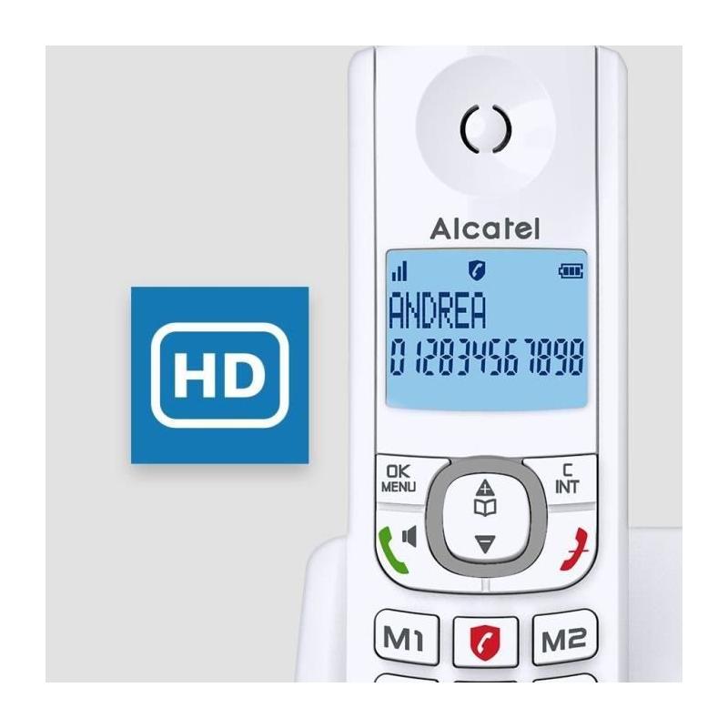 Téléphone fixe sans fil Alcatel F530 Voice - Répondeur et blocage d'appels