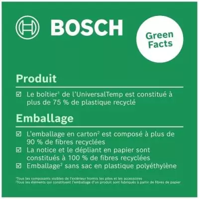 Contrôle précis de la température avec Bosch UniversalTemp Contrôle précis de la température avec Bosch UniversalTemp
