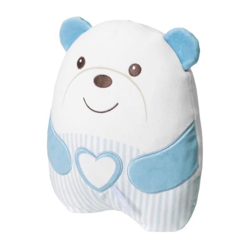 Doudou peluche Ourson CHICCO - Bleu - Dès la naissance