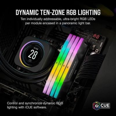 Corsair Vengeance RGB DDR5 32 Go 6400 MHz - Kit Dual Channel