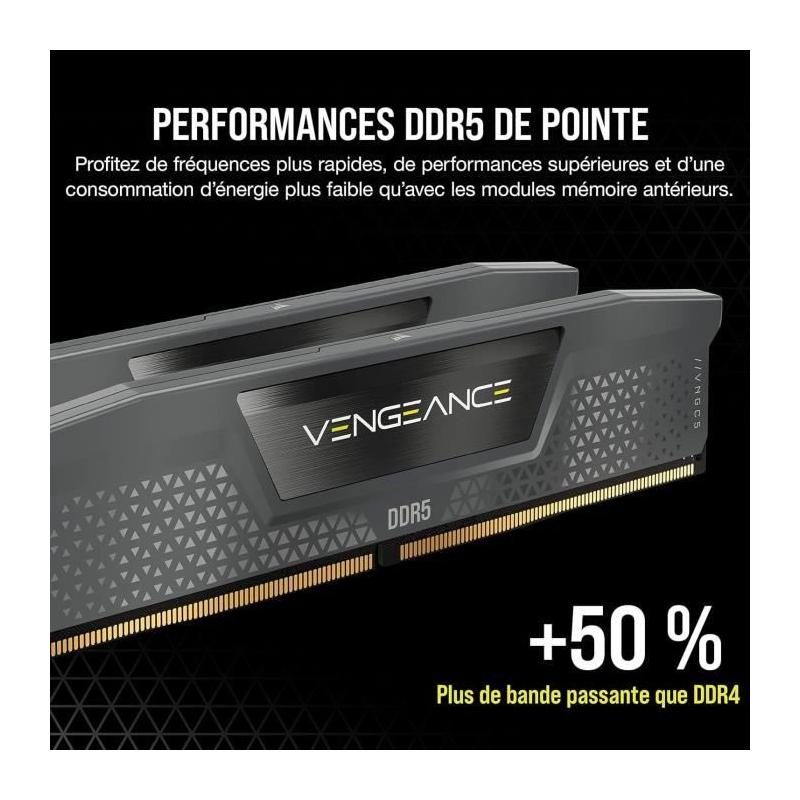 Corsair Vengeance DDR5 64 Go - Kit Dual Channel 6000 MHz