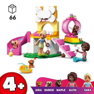 LEGO Friends 42665 L'Aire de Jeux des Chiots pour Fille de 4 ans