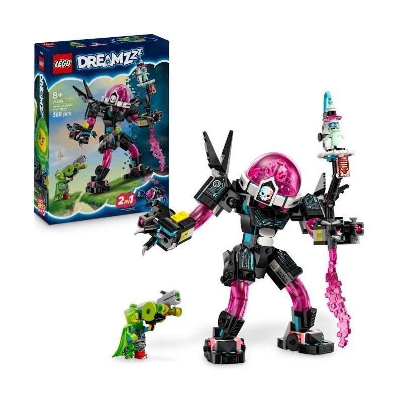 LEGO Dreamzzz 71495 Mateo contre le Robot Cyber Cerveau - Jeu de Construction Dynamique