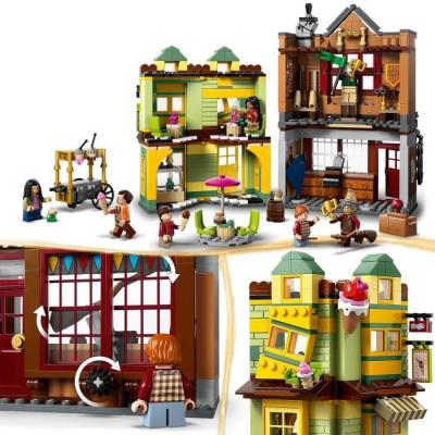 LEGO Harry Potter 76452 : Magasin Quidditch et Glaces, jeu de construction 8 ans